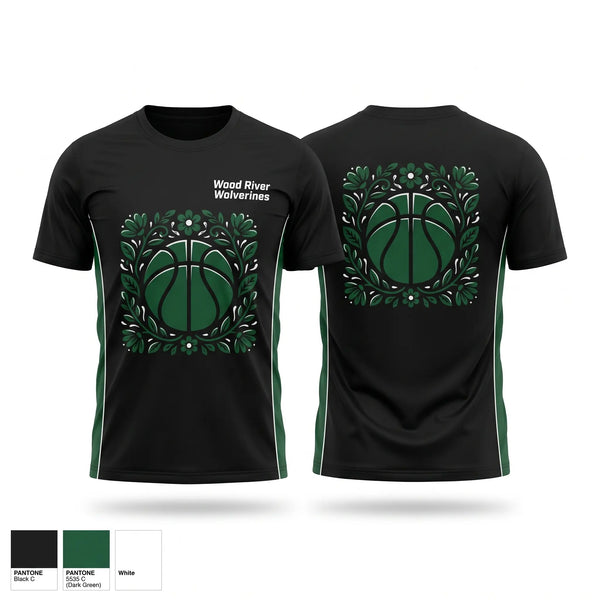 Wood River Wolverines Short Sleeve Performance Shirt - 2