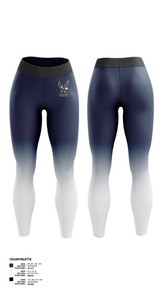 Womens Leggings, Barrington High School Gymnastics, Spirit Store, Teamtime, Team time, sublimation, custom sports apparel, team uniforms, spirit wear, spiritwear, sports uniforms, custom shirts, team store, custom team store, fundraiser sports, apparel fundraiser