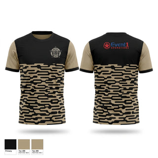 Short Sleeve Performance Shirt, Event 1 Operations, , Teamtime, Team time, sublimation, custom sports apparel, team uniforms, spirit wear, spiritwear, sports uniforms, custom shirts, team store, custom team store, fundraiser sports, apparel fundraiser