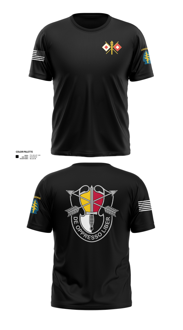 Short Sleeve Performance Shirt, HHC 3SFG, Army, Teamtime, Team time, sublimation, custom sports apparel, team uniforms, spirit wear, spiritwear, sports uniforms, custom shirts, team store, custom team store, fundraiser sports, apparel fundraiser