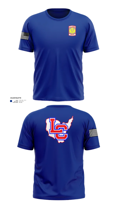 Lewis County Lions 17232794 Short Sleeve Performance Shirt - 10