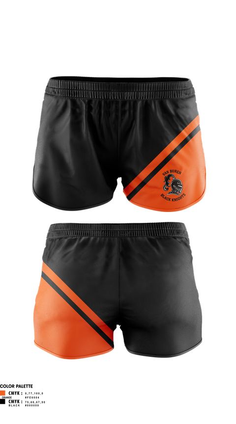 Womens Shorts, Van Buren Youth Soccer Association, Spirit Store, Teamtime, Team time, sublimation, custom sports apparel, team uniforms, spirit wear, spiritwear, sports uniforms, custom shirts, team store, custom team store, fundraiser sports, apparel fundraiser