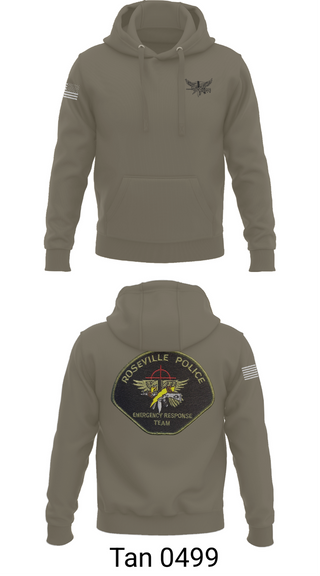 Hoodie, Roseville E.R.T., , Teamtime, Team time, sublimation, custom sports apparel, team uniforms, spirit wear, spiritwear, sports uniforms, custom shirts, team store, custom team store, fundraiser sports, apparel fundraiser