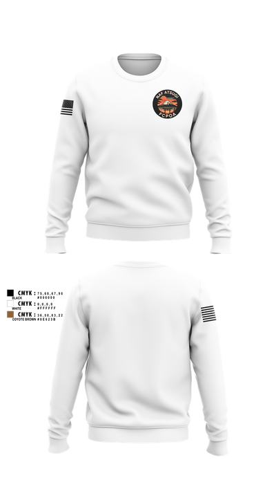 NAF ATSUGI FCPOA 70401455 Crew Neck Sweatshirt - 6