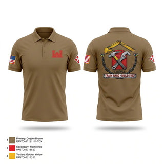 Short Sleeve Performance Polo, 336th EN CO (EVCC)336th EN CO (EVCC), Army, Teamtime, Team time, sublimation, custom sports apparel, team uniforms, spirit wear, spiritwear, sports uniforms, custom shirts, team store, custom team store, fundraiser sports, apparel fundraiser