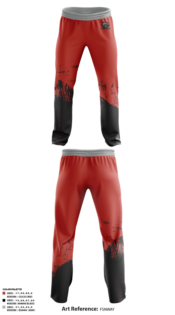 Sweatpants, Glen Oaks High School Cross Country, Cross Country, Teamtime, Team time, sublimation, custom sports apparel, team uniforms, spirit wear, spiritwear, sports uniforms, custom shirts, team store, custom team store, fundraiser sports, apparel fundraiser