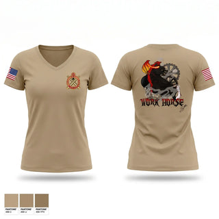 Womens Short Sleeve Vneck Shirt, 1-51 ADA D.CO MAINT PLT, Army, Teamtime, Team time, sublimation, custom sports apparel, team uniforms, spirit wear, spiritwear, sports uniforms, custom shirts, team store, custom team store, fundraiser sports, apparel fundraiser