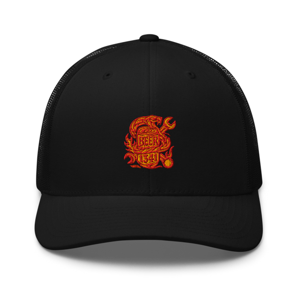 BEER 35985553 Retro Trucker Hat | Yupoong 6606