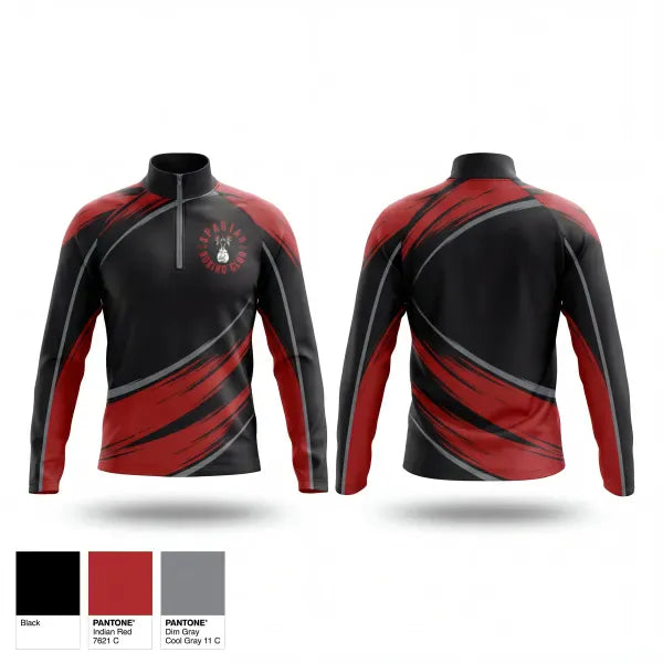 Quarter Zip Jacket, Spartan Boxing, Wrestling, Teamtime, Team time, sublimation, custom sports apparel, team uniforms, spirit wear, spiritwear, sports uniforms, custom shirts, team store, custom team store, fundraiser sports, apparel fundraiser