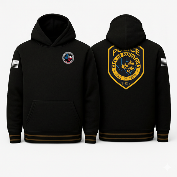 Hoodie, Robstown Police Department, Police, Teamtime, Team time, sublimation, custom sports apparel, team uniforms, spirit wear, spiritwear, sports uniforms, custom shirts, team store, custom team store, fundraiser sports, apparel fundraiser