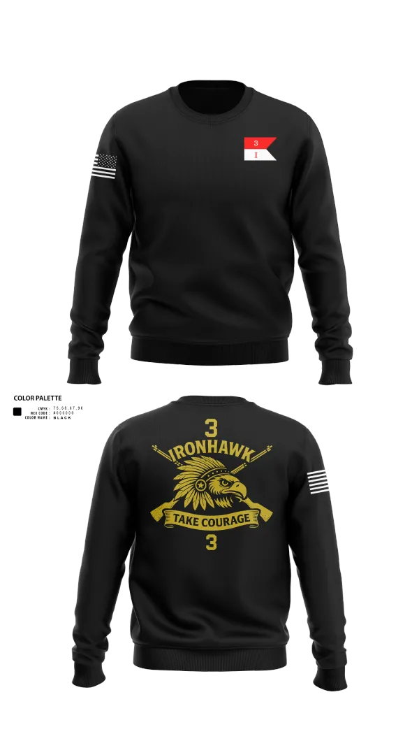 Crew Neck Sweatshirt, Comanche Squad, Army, Teamtime, Team time, sublimation, custom sports apparel, team uniforms, spirit wear, spiritwear, sports uniforms, custom shirts, team store, custom team store, fundraiser sports, apparel fundraiser