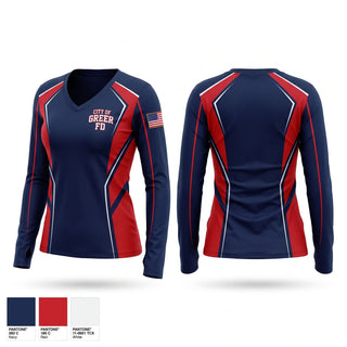 Old School Cotton Feel Shirt, City Of Greer FD, Fire Department, Teamtime, Team time, sublimation, custom sports apparel, team uniforms, spirit wear, spiritwear, sports uniforms, custom shirts, team store, custom team store, fundraiser sports, apparel fundraiser