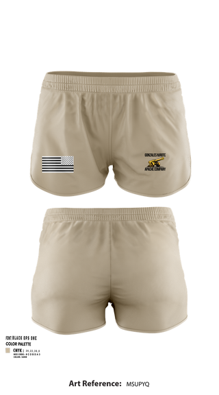 Ranger Panties, NJROTC Apache Company, , Teamtime, Team time, sublimation, custom sports apparel, team uniforms, spirit wear, spiritwear, sports uniforms, custom shirts, team store, custom team store, fundraiser sports, apparel fundraiser