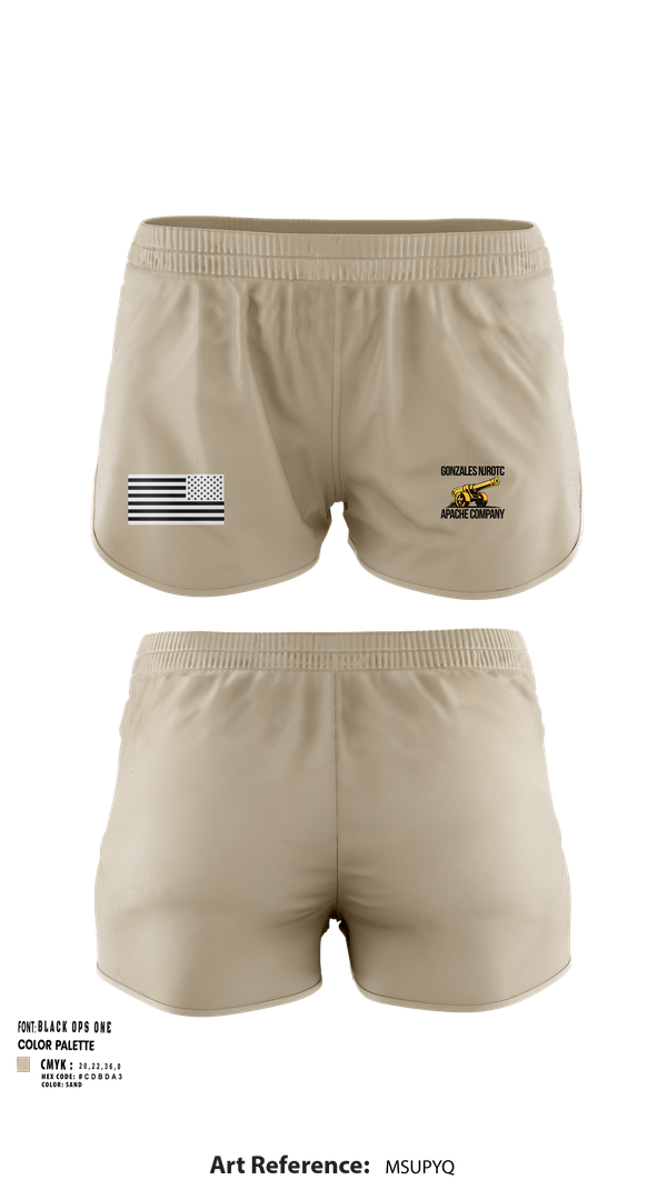 Ranger Panties, NJROTC Apache Company, , Teamtime, Team time, sublimation, custom sports apparel, team uniforms, spirit wear, spiritwear, sports uniforms, custom shirts, team store, custom team store, fundraiser sports, apparel fundraiser