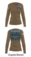 BESS 9465728 Women's Long Sleeve V-neck Shirt - 16