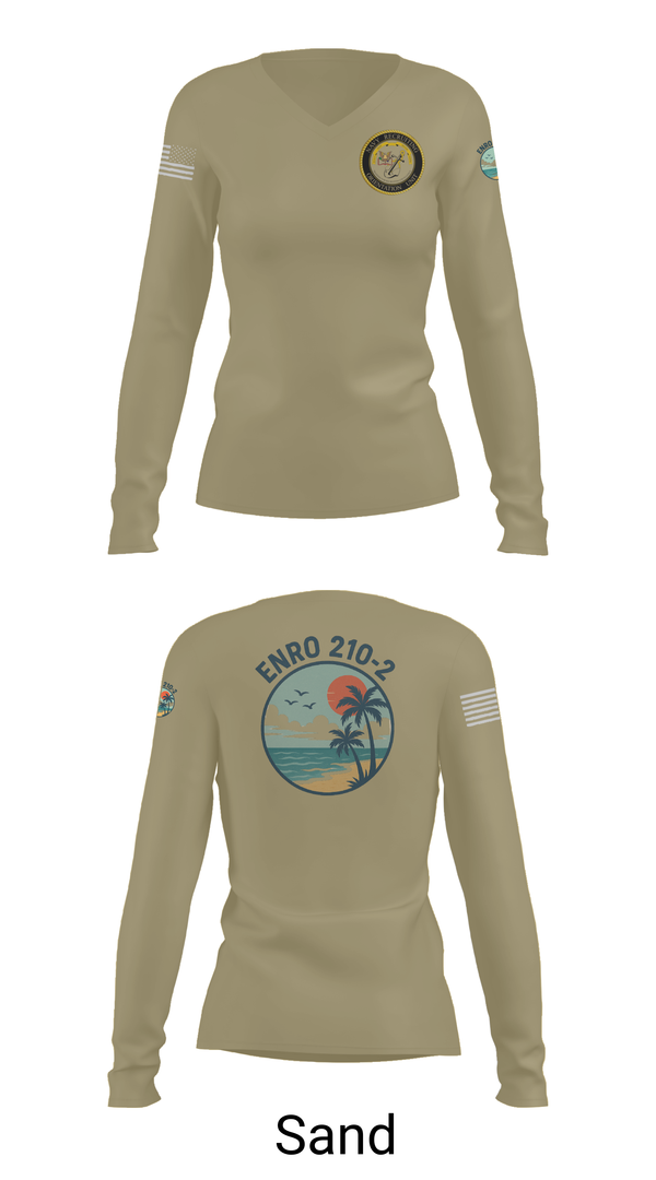 Womens Long Sleeve Vneck Shirt, ENRO CLASS 210-2, , Teamtime, Team time, sublimation, custom sports apparel, team uniforms, spirit wear, spiritwear, sports uniforms, custom shirts, team store, custom team store, fundraiser sports, apparel fundraiser