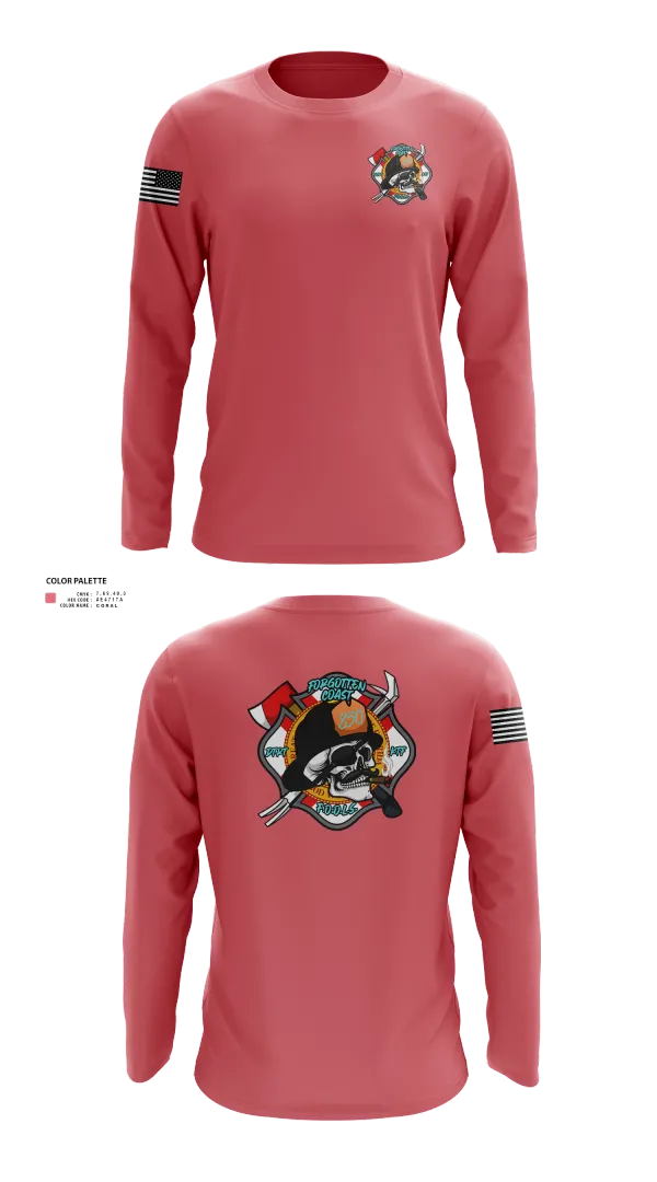 Long Sleeve Performance Shirt, Forgotten Coast F.O.O.L.S., , Teamtime, Team time, sublimation, custom sports apparel, team uniforms, spirit wear, spiritwear, sports uniforms, custom shirts, team store, custom team store, fundraiser sports, apparel fundraiser
