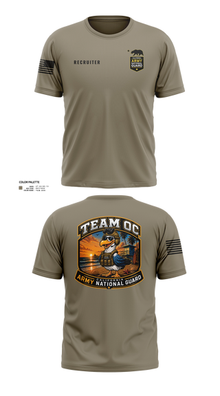 Short Sleeve Performance Shirt, TEAM OC, National Guard, Teamtime, Team time, sublimation, custom sports apparel, team uniforms, spirit wear, spiritwear, sports uniforms, custom shirts, team store, custom team store, fundraiser sports, apparel fundraiser