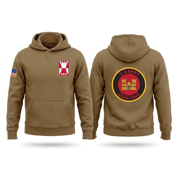 Hoodie, 855 EUD, Army, Teamtime, Team time, sublimation, custom sports apparel, team uniforms, spirit wear, spiritwear, sports uniforms, custom shirts, team store, custom team store, fundraiser sports, apparel fundraiser