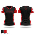 Lil Rebels GP Women's Short Sleeve V-neck Shirt - 1