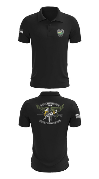 Short Sleeve Performance Polo, Pickens Police Department Special Response Team, Police, Teamtime, Team time, sublimation, custom sports apparel, team uniforms, spirit wear, spiritwear, sports uniforms, custom shirts, team store, custom team store, fundraiser sports, apparel fundraiser