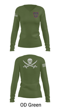 TDS 47878171 Women's Long Sleeve V-neck Shirt - 57