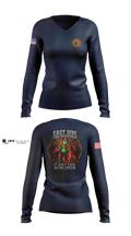 East Side Fire Department (Belleville) Women's Long Sleeve V-neck Shirt - 6
