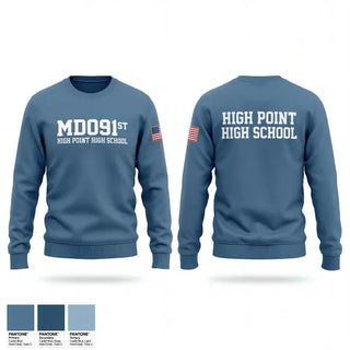 Crew Neck Sweatshirt, MD-091st, Air Force, Teamtime, Team time, sublimation, custom sports apparel, team uniforms, spirit wear, spiritwear, sports uniforms, custom shirts, team store, custom team store, fundraiser sports, apparel fundraiser