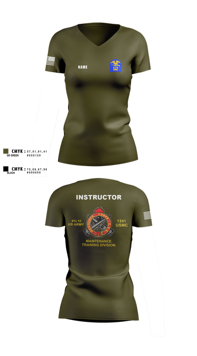 D CO 37279628 Women's Short Sleeve V-neck Shirt - 5