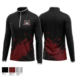 Quarter Zip Jacket, Matawan Huskies, , Teamtime, Team time, sublimation, custom sports apparel, team uniforms, spirit wear, spiritwear, sports uniforms, custom shirts, team store, custom team store, fundraiser sports, apparel fundraiser