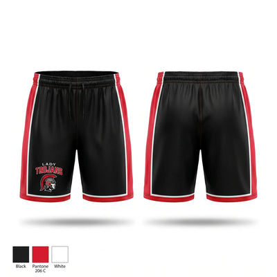 Lady trojans Mens Basketball Shorts - 1
