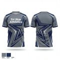 Tri Star Athletics 49384812 Old School Cotton Feel Shirt - 1