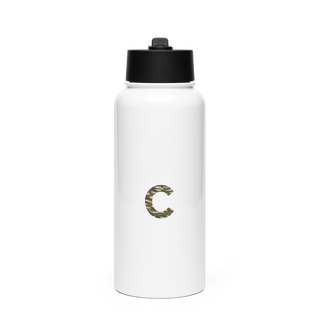 tol 80245561 Stainless Steel Water Bottle with a Straw Lid