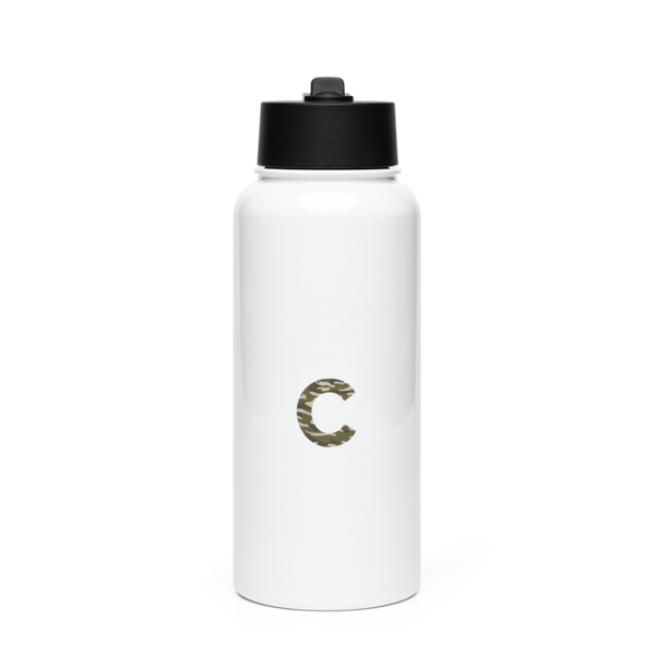 tol 80245561 Stainless Steel Water Bottle with a Straw Lid