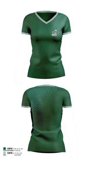 Womens Short Sleeve Vneck Shirt, LHS Cross Country, Cross Country, Teamtime, Team time, sublimation, custom sports apparel, team uniforms, spirit wear, spiritwear, sports uniforms, custom shirts, team store, custom team store, fundraiser sports, apparel fundraiser