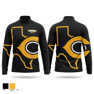 Quarter Zip Jacket, Crandall Pirates, Cross Country, Teamtime, Team time, sublimation, custom sports apparel, team uniforms, spirit wear, spiritwear, sports uniforms, custom shirts, team store, custom team store, fundraiser sports, apparel fundraiser