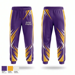 Sweatpants, Eaton Eagles, Cross Country, Teamtime, Team time, sublimation, custom sports apparel, team uniforms, spirit wear, spiritwear, sports uniforms, custom shirts, team store, custom team store, fundraiser sports, apparel fundraiser