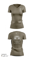173RD ABN 21007449 Women's Short Sleeve V-neck Shirt - 22