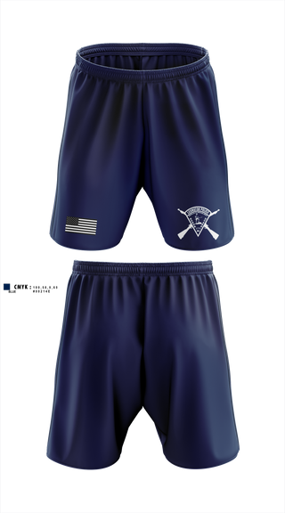 Athletic Shorts With Pockets, Lexington Police Honor Guard, Police, Teamtime, Team time, sublimation, custom sports apparel, team uniforms, spirit wear, spiritwear, sports uniforms, custom shirts, team store, custom team store, fundraiser sports, apparel fundraiser