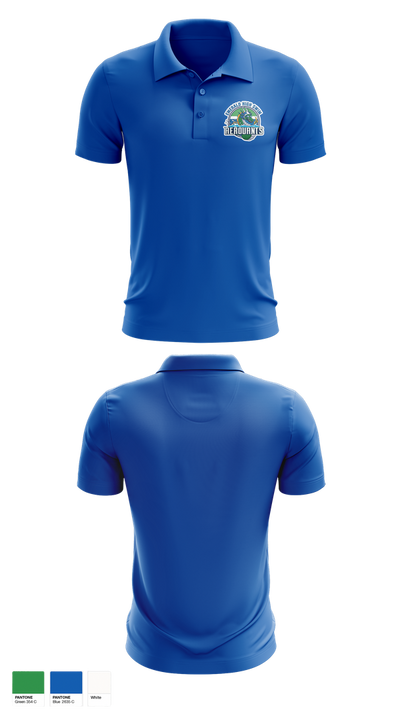Emerald High Swim Aeroaunts 14114114 Short Sleeve Performance Polo - 4