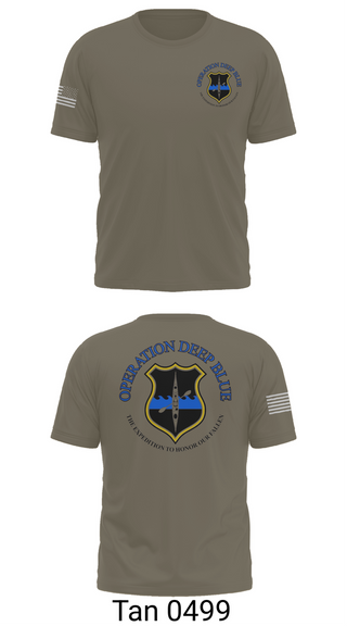 Old School Cotton Feel Shirt, Operation Deep Blue, , Teamtime, Team time, sublimation, custom sports apparel, team uniforms, spirit wear, spiritwear, sports uniforms, custom shirts, team store, custom team store, fundraiser sports, apparel fundraiser