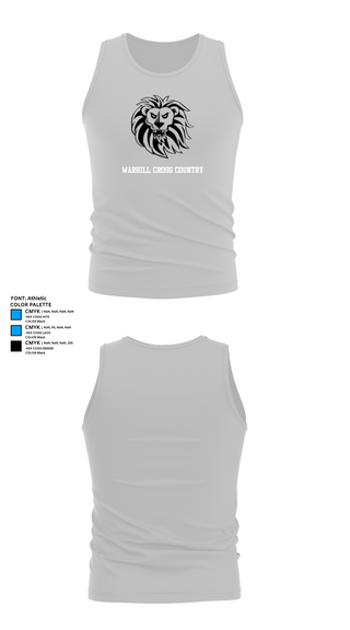 Tank Top, Warhill Cross Country, Cross Country, Teamtime, Team time, sublimation, custom sports apparel, team uniforms, spirit wear, spiritwear, sports uniforms, custom shirts, team store, custom team store, fundraiser sports, apparel fundraiser