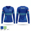 RiverCity MedFleet Women's Long Sleeve V-neck Shirt - 1