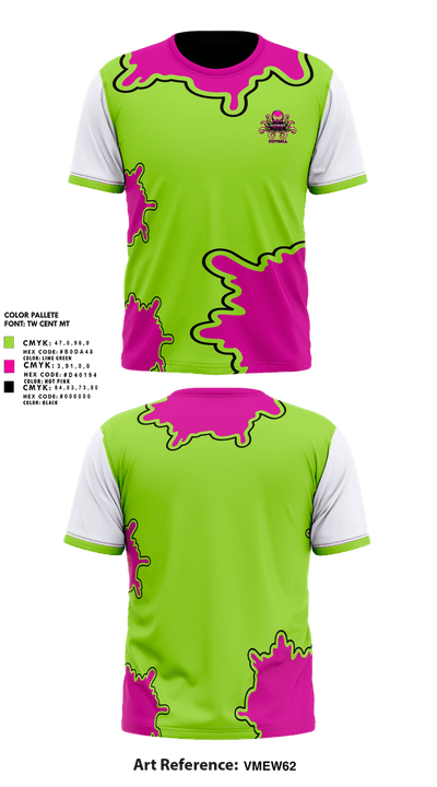 Clermont Kraken 90086967 Short Sleeve Performance Shirt - 1
