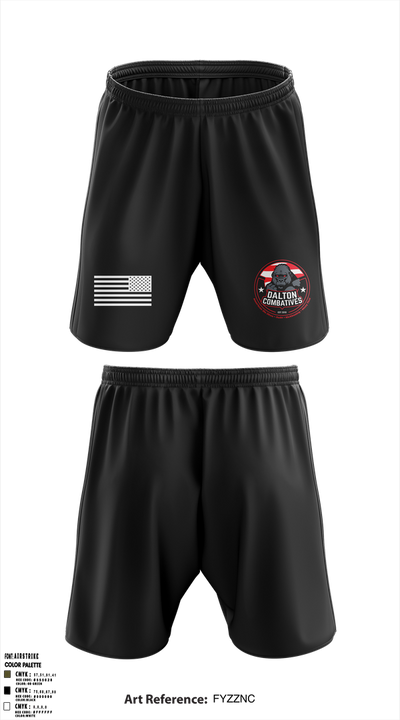 DALTON COMBATIVES 59211983 Athletic Shorts With Pockets - 22