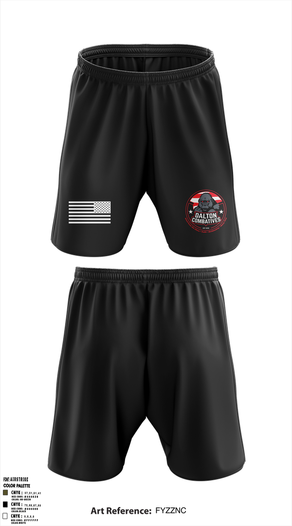 Athletic Shorts With Pockets, DALTON COMBATIVES, , Teamtime, Team time, sublimation, custom sports apparel, team uniforms, spirit wear, spiritwear, sports uniforms, custom shirts, team store, custom team store, fundraiser sports, apparel fundraiser
