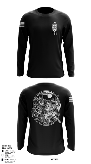 Long Sleeve Performance Shirt, USS FRANK E PETERSEN JR, Navy, Teamtime, Team time, sublimation, custom sports apparel, team uniforms, spirit wear, spiritwear, sports uniforms, custom shirts, team store, custom team store, fundraiser sports, apparel fundraiser