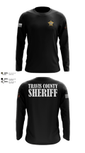 Travis County Sheriff 88569782 Long Sleeve Performance Shirt - 100