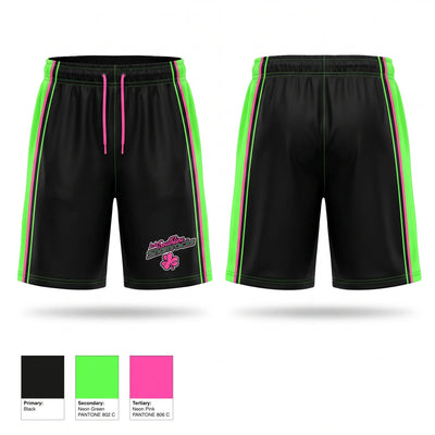 Southline Lady Shamrocks 3352605 Athletic Shorts With Pockets - 1
