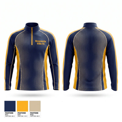 Newcastle Villa FC Quarter Zip Jacket - 1